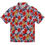Pittsburgh Pirates Hawaiian Shirt - Hibiscus Fiesta | Moonbestprint