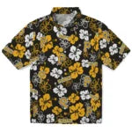 Pittsburgh Pirates Hawaiian Shirt - Hibiscus Flower Design | Moonbestprint