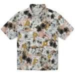 Pittsburgh Pirates Hawaiian Shirt - Hibiscus Seaside | Moonbestprint