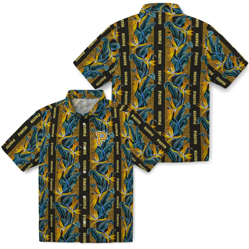 Pittsburgh Pirates Hawaiian Shirt - Paradise Vines | Moonbestprint