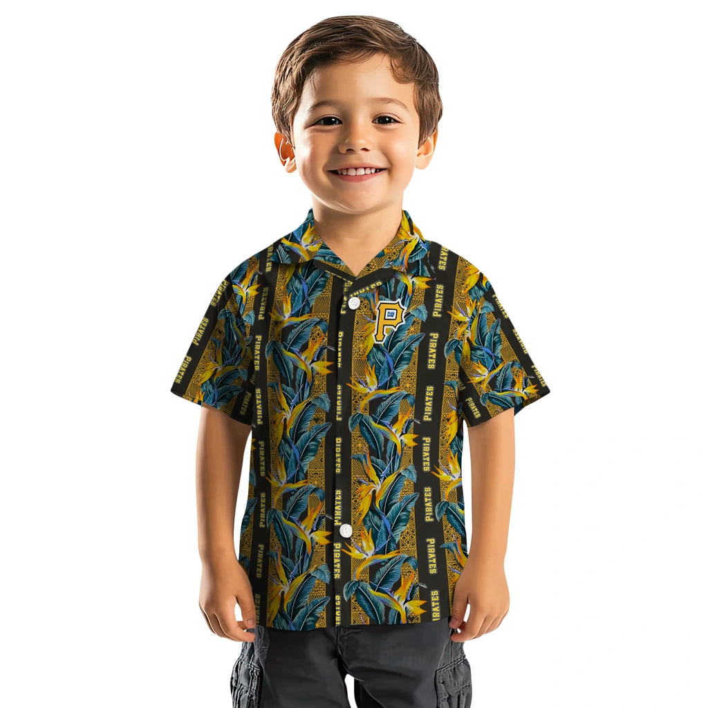 Pittsburgh Pirates Hawaiian Shirt - Paradise Vines | Moonbestprint