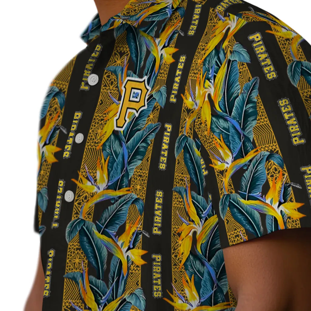 Pittsburgh Pirates Hawaiian Shirt - Paradise Vines | Moonbestprint