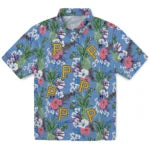 Pittsburgh Pirates Hawaiian Shirt - Pineapple Bouquet | Moonbestprint