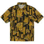 Pittsburgh Pirates Hawaiian Shirt - Turtle Lines | Moonbestprint