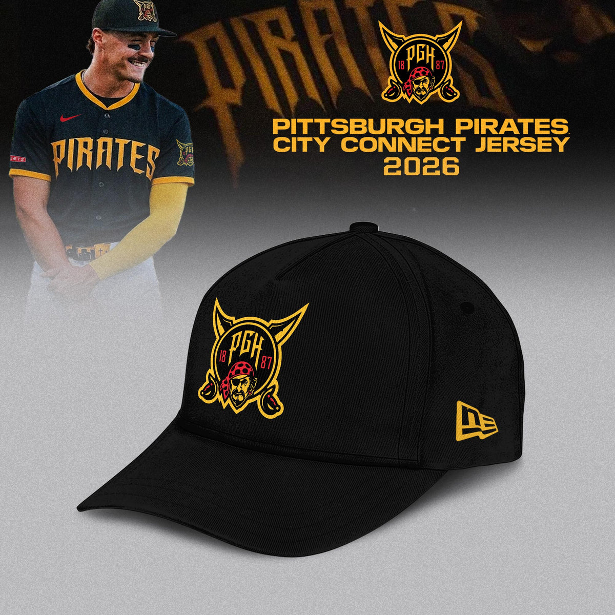 Pittsburgh Pirates Limited Edition City Connect Tshirt | ZE62 Moonbestprint