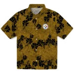 Pittsburgh Steelers Hawaiian Shirt - 50th State Flower | Moonbestprint