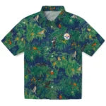 Pittsburgh Steelers Hawaiian Shirt - Bird Canopy | Moonbestprint