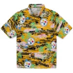 Pittsburgh Steelers Flamingo Retreat 2026 Hawaiian Shirt – Moonbestprint