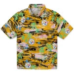 Pittsburgh Steelers Hawaiian Shirt - Hawaii Island | Moonbestprint