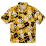 Pittsburgh Steelers Hibiscus Bloom Hawaiian Shirt – Moonbestprint