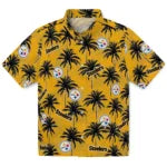 Pittsburgh Steelers Hawaiian Shirt - Palm Tree Motif | Moonbestprint