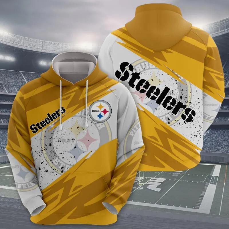 Pittsburgh Steelers NFL All Over Print Hoodie -Moonbestprint