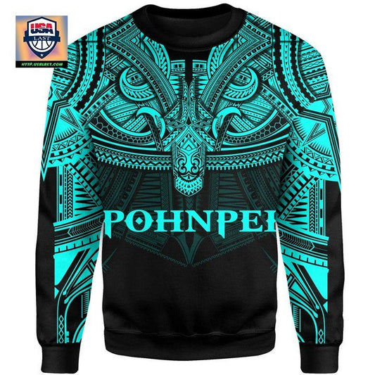 Pohnpei Blue Sweater Polynesian A15 ? Usalast