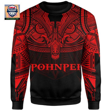 Pohnpei Red Sweater Polynesian A15 ? Usalast