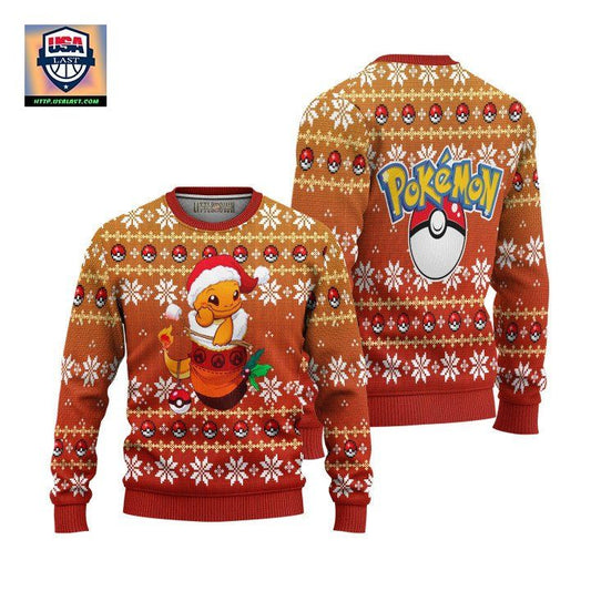 Pokemon Charizard Ugly Christmas Sweater Pokemon Anime Xmas Gift ? Usalast