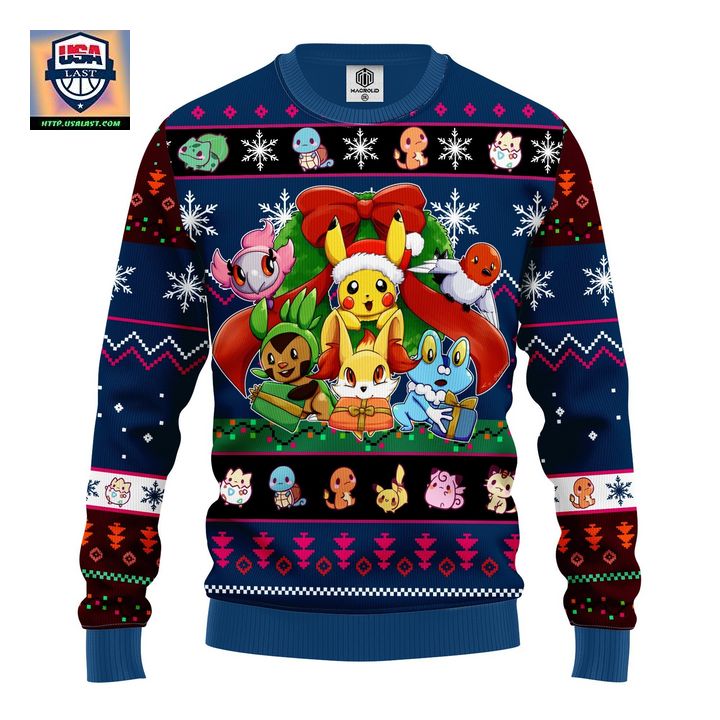 Pokemon New Cute Funny Ugly Christmas Sweater Amazing Gift Idea Thanksgiving Gift ? Usalast