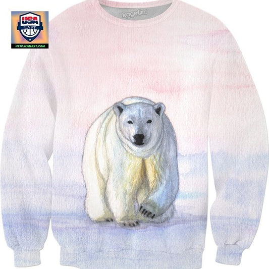 Polar Bear In The Icy Dawn Sweater ? Usalast