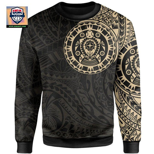 Polynesian Sweater Turtle Tattoo Style A7 ? Usalast