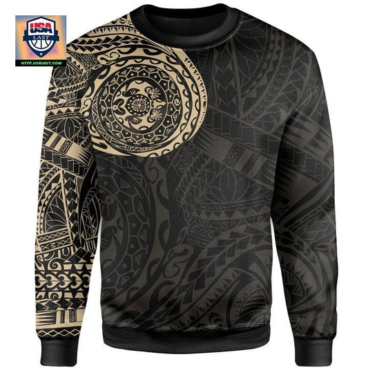 Polynesian Tattoo Style Sweater Version 20 Knitted Long-Sleeved Sweater A7 ? Usalast