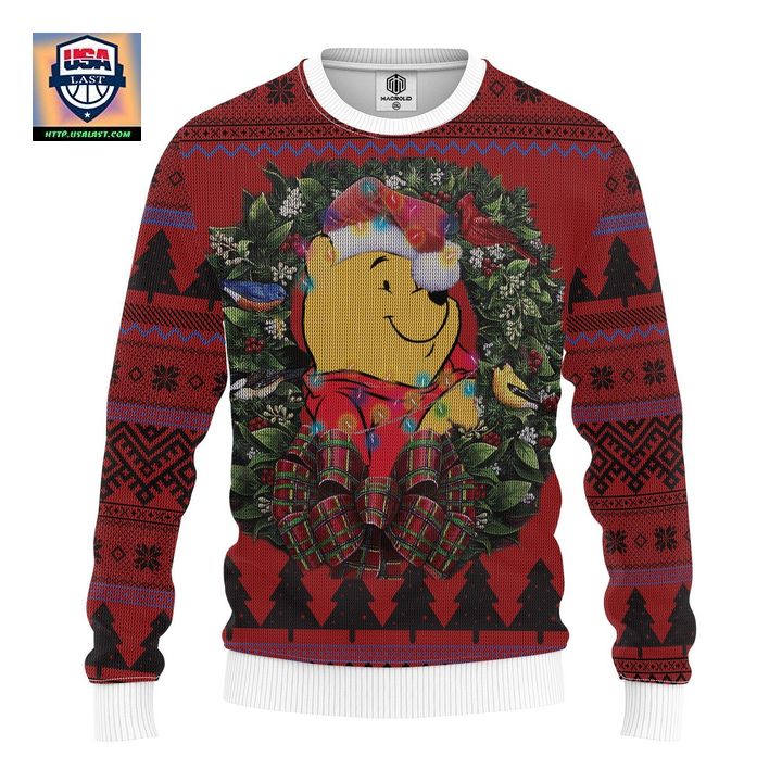 Pooh Winnie The Pooh Mc Ugly Christmas Sweater Thanksgiving Gift ? Usalast