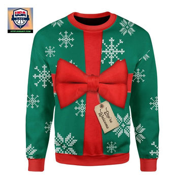 Present Ugly Christmas 3D Sweater ? Usalast