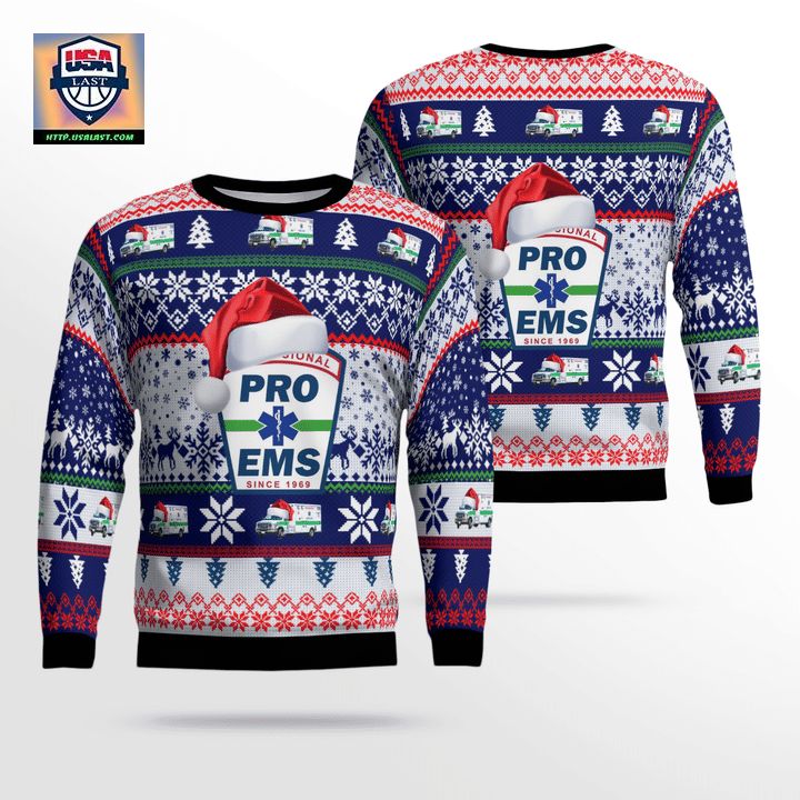 Pro EMS Christmas AOP Sweater ? Usalast