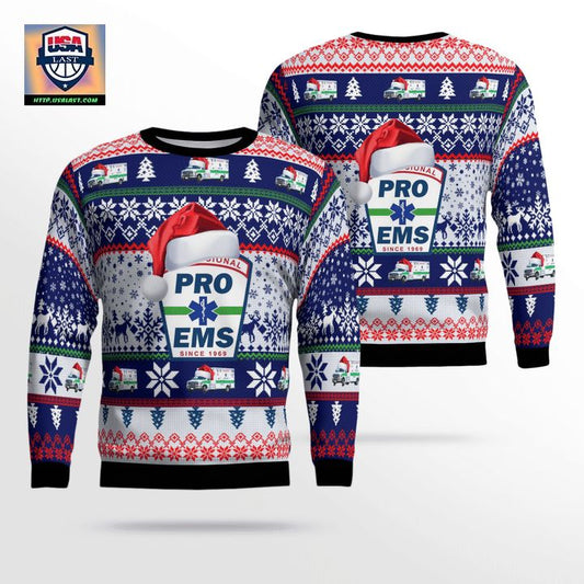 Pro EMS Christmas AOP Sweater ? Usalast