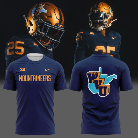 Special New Throwbacks 1965 Moutaineers Wordmark Tshirt | YG75 Moonbestprint