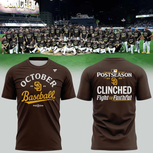 San Diego Padres October 2025 Postseason Shirt | FN34 Moonbestprint