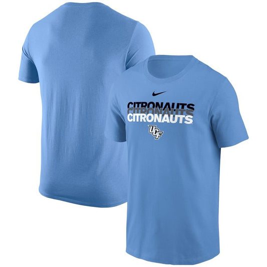 Men's Light Blue UCF Knights 2025 Space Game Citronauts Core T-Shirt | HK15 Moonbestprint