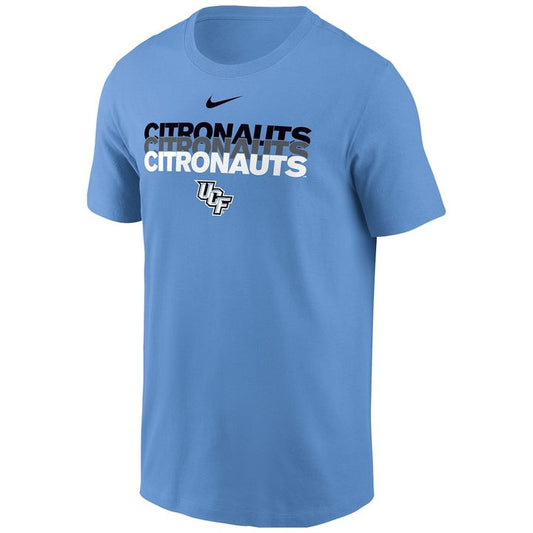 Men's Light Blue UCF Knights 2025 Space Game Citronauts Core T-Shirt | HK15 Moonbestprint
