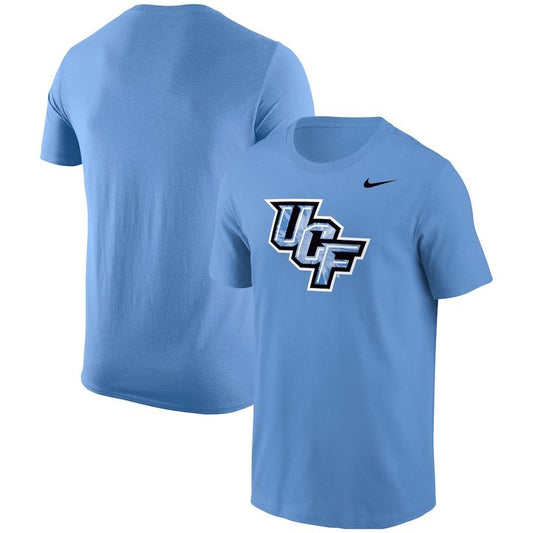 Men's Light Blue UCF Knights 2025 Space Game Pattern Core T-Shirt | PF66 Moonbestprint