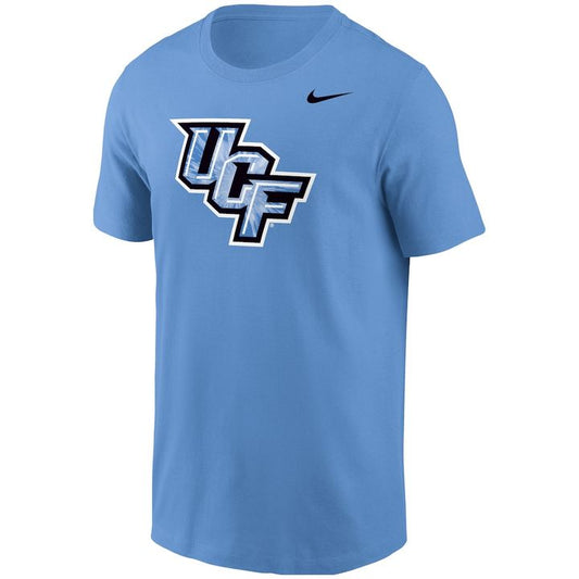 Men's Light Blue UCF Knights 2025 Space Game Pattern Core T-Shirt | PF66 Moonbestprint