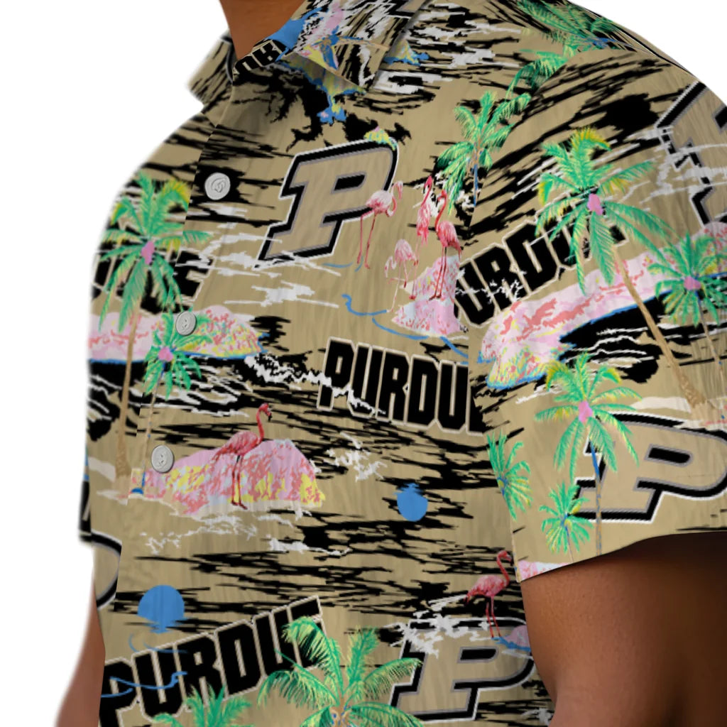 Purdue Boilermakers Flamingo Retreat 2026 Hawaiian Shirt – Moonbestprint