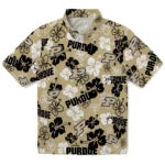 Purdue Boilermakers Hibiscus Bloom Hawaiian Shirt – Moonbestprint