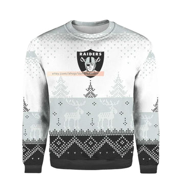 Raiders Christmas 2022 Believe Ugly 3D Sweater ? Usalast