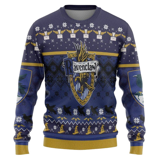 Ravenclaw Harry Potter Blue Christmas Sweater ? Usalast