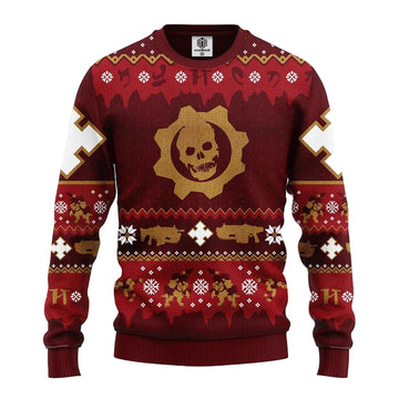 Red Skull Ugly Christmas Sweater Amazing Gift Idea Thanksgiving Gift ? Usalast