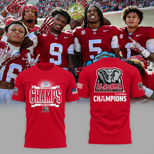 Alabama Football - We are champions 2025 Tshirt | TI86 Moonbestprint