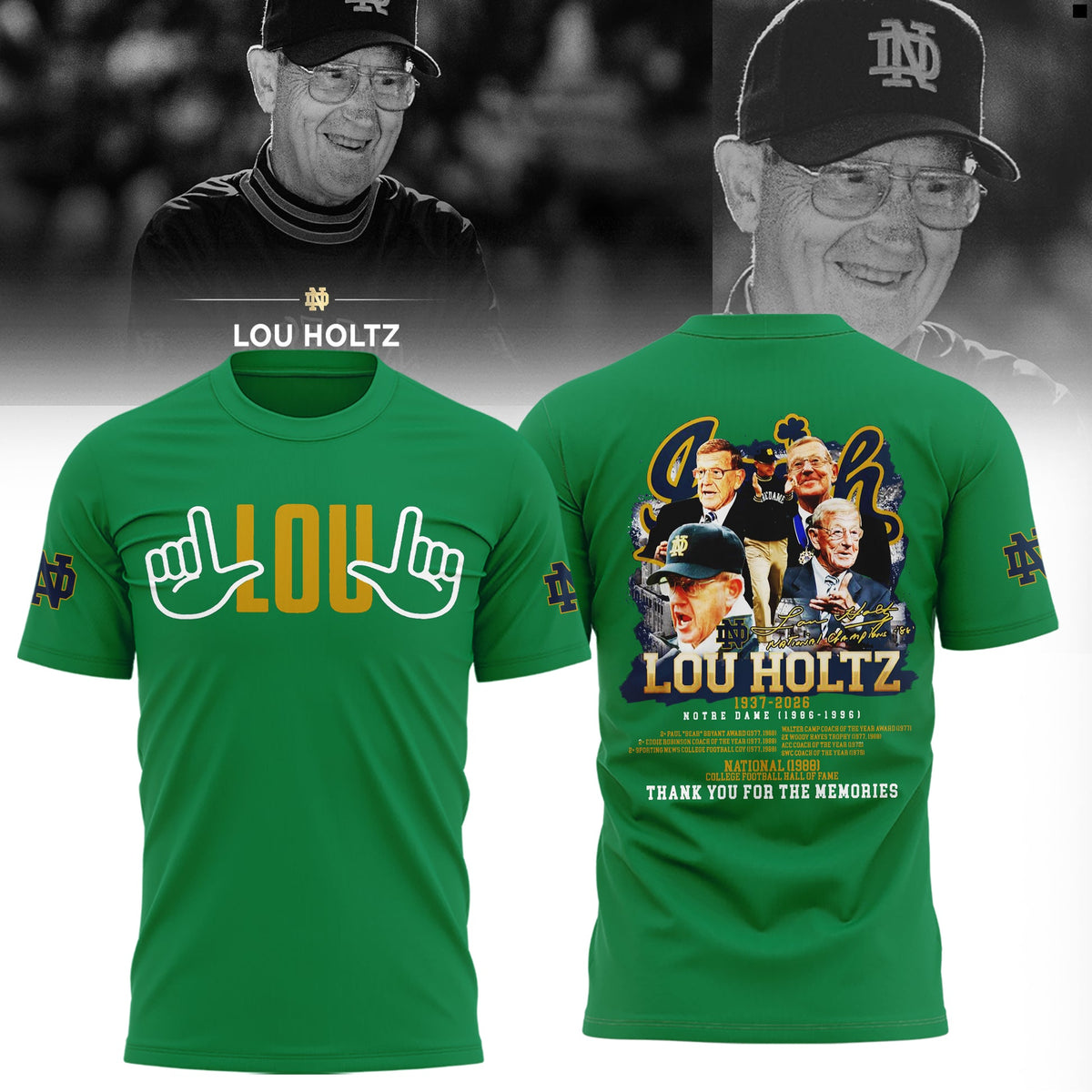 Remembering The Life And Legacy Of Lou Holtz T-Shirt | YA17 Moonbestprint