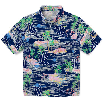 Rice Owls Flamingo Retreat 2026 Hawaiian Shirt – Moonbestprint