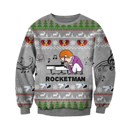 Rocket Man Christmas Sweater ? Usalast