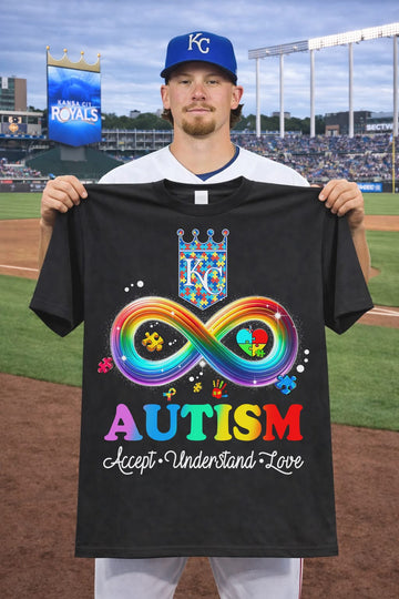 Royals Pride for Every Mind, Eye-catching Kansas City Royals autism awareness shirt | XD47 Moonbestprint