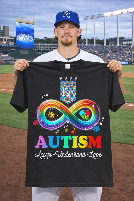 Royals Pride for Every Mind, Eye-catching Kansas City Royals autism awareness shirt | XD47 Moonbestprint
