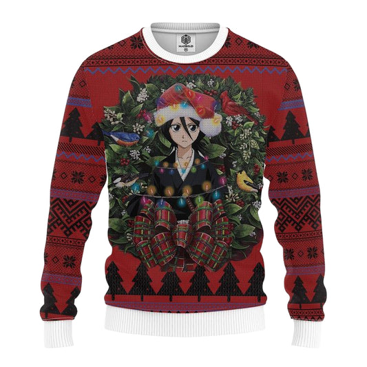 Rukia Kuchiki Ichigo Mc Ugly Christmas Sweater Thanksgiving Gift ? Usalast