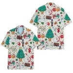 2025 Christmas Hawaiian Shirt Holiday Shirt Button Down – Moonbestprint