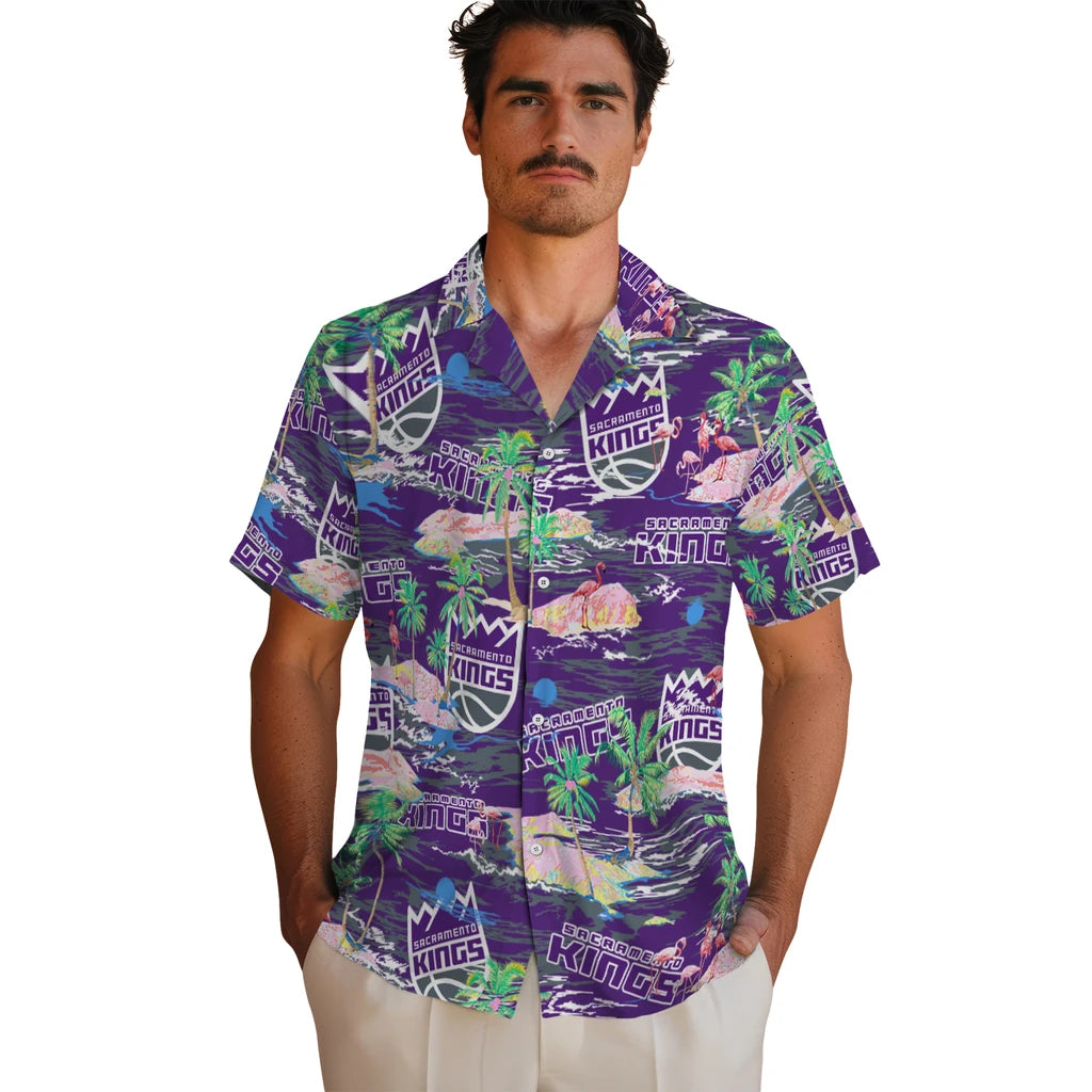 Sacramento Kings Flamingo Retreat 2026 Hawaiian Shirt – Moonbestprint
