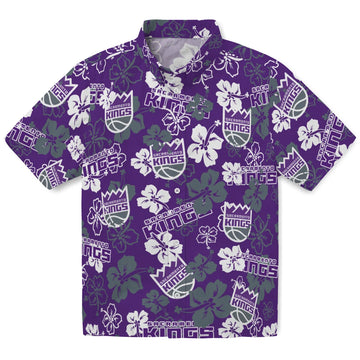 Sacramento Kings Hibiscus Bloom Hawaiian Shirt – Moonbestprint
