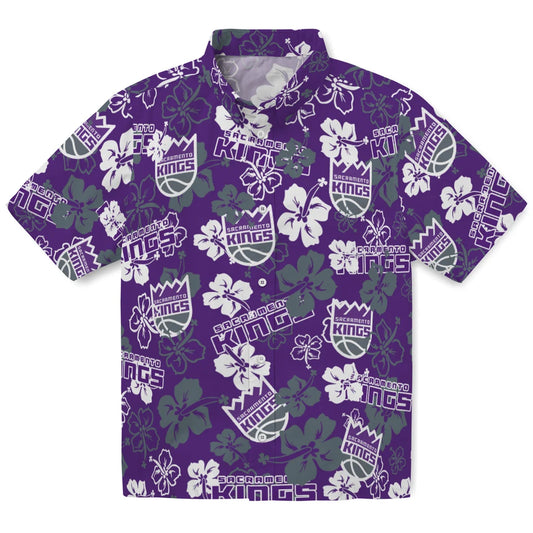 Sacramento Kings Hibiscus Bloom Hawaiian Shirt – Moonbestprint