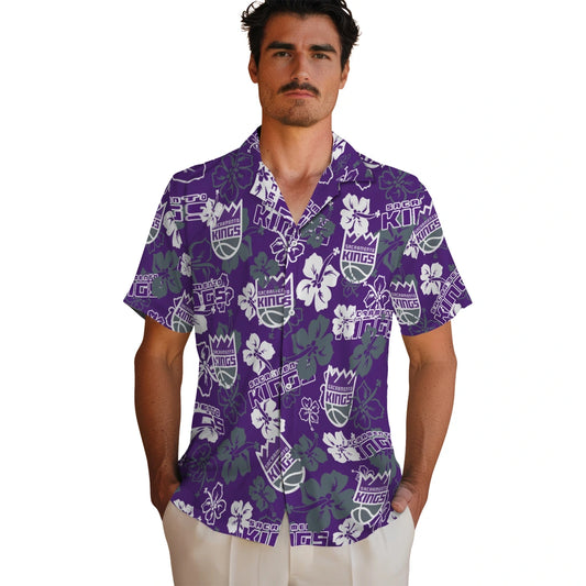 Sacramento Kings Hibiscus Bloom Hawaiian Shirt – Moonbestprint